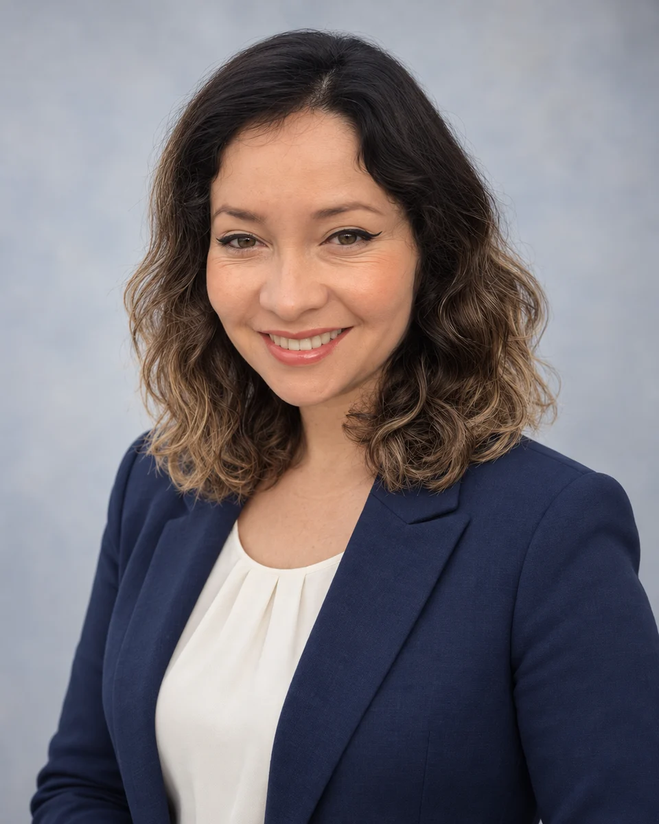 Retrato profesional de Mgtr. Nora Atiencie, Directora de Ventas de GEALCO Energía